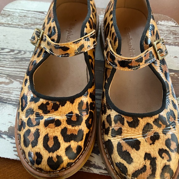 leopard print mary jane shoes